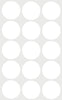 Dot stickers 1.25 inch classic colors 30mm