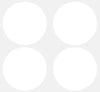 Dot stickers 3 inch classic colors 75mm