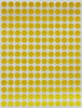 Dots Stickers ~ 8mm ¼ Inch