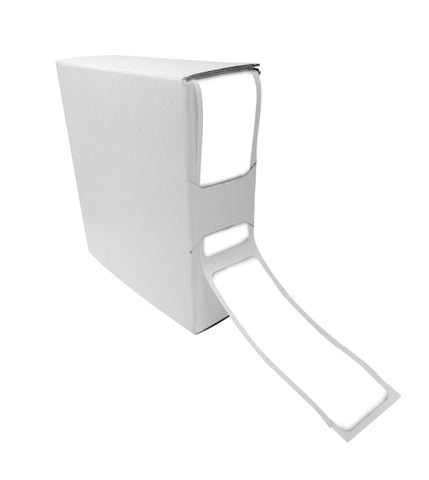 Rectangular Stickers 3x1 inch Label Roll Dispenser Box (75mm x 25mm ...