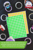 Dot stickers 3/8 inch Neon colors 10mm