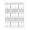 Value Pack Color Coding 1 x 0.375 Inch White Rectangular Labels