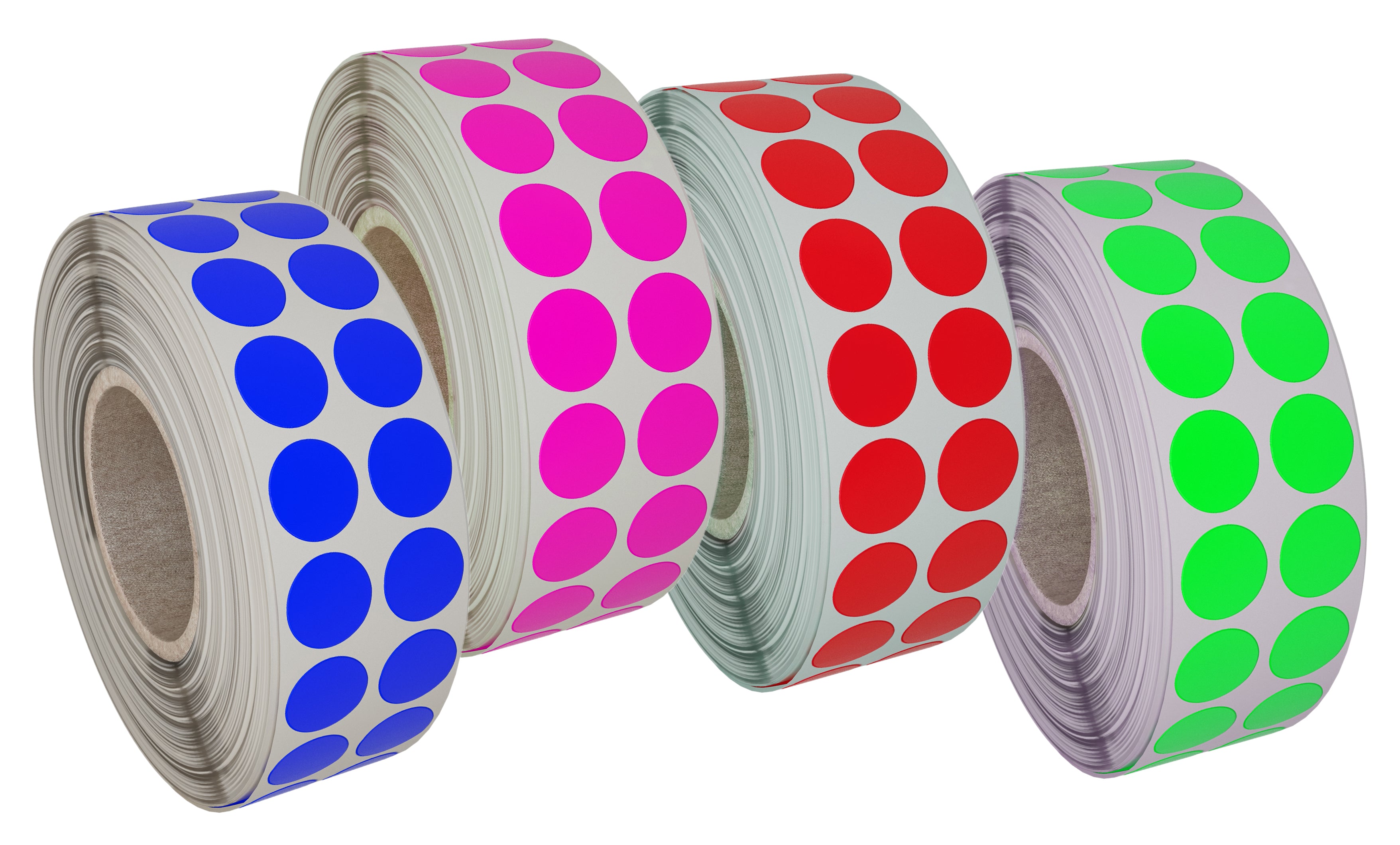 17mm Identification Sticker Dot stickers 11/16 inch Rolls 17mm Color coding labels – Royal Green Market