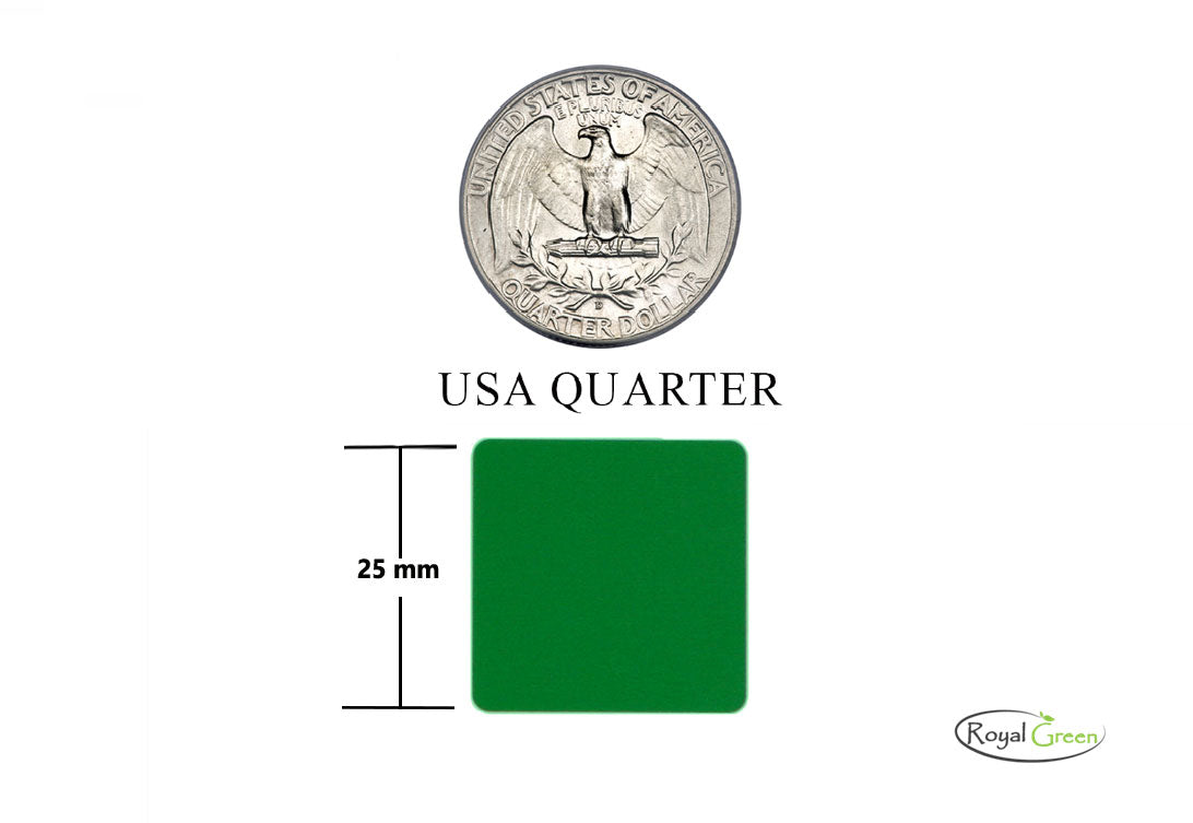 Color Coding Square 1x1 Labels Multicolor Pack – Royal Green Market