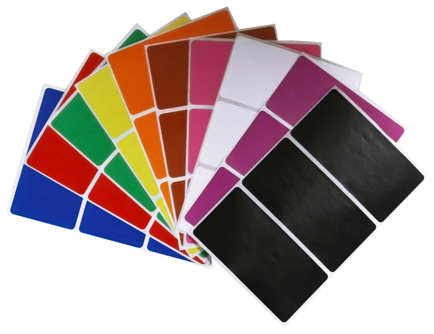 72 Pcs Moving Stickers, 100 X 60 mm Rectangular Color Sticker Home Moving Labels for Boxes Color 72 Pcs Moving Stickers, 100 X 60 mm Rectangular Color Sticker Home Moving Labels for Boxes Color