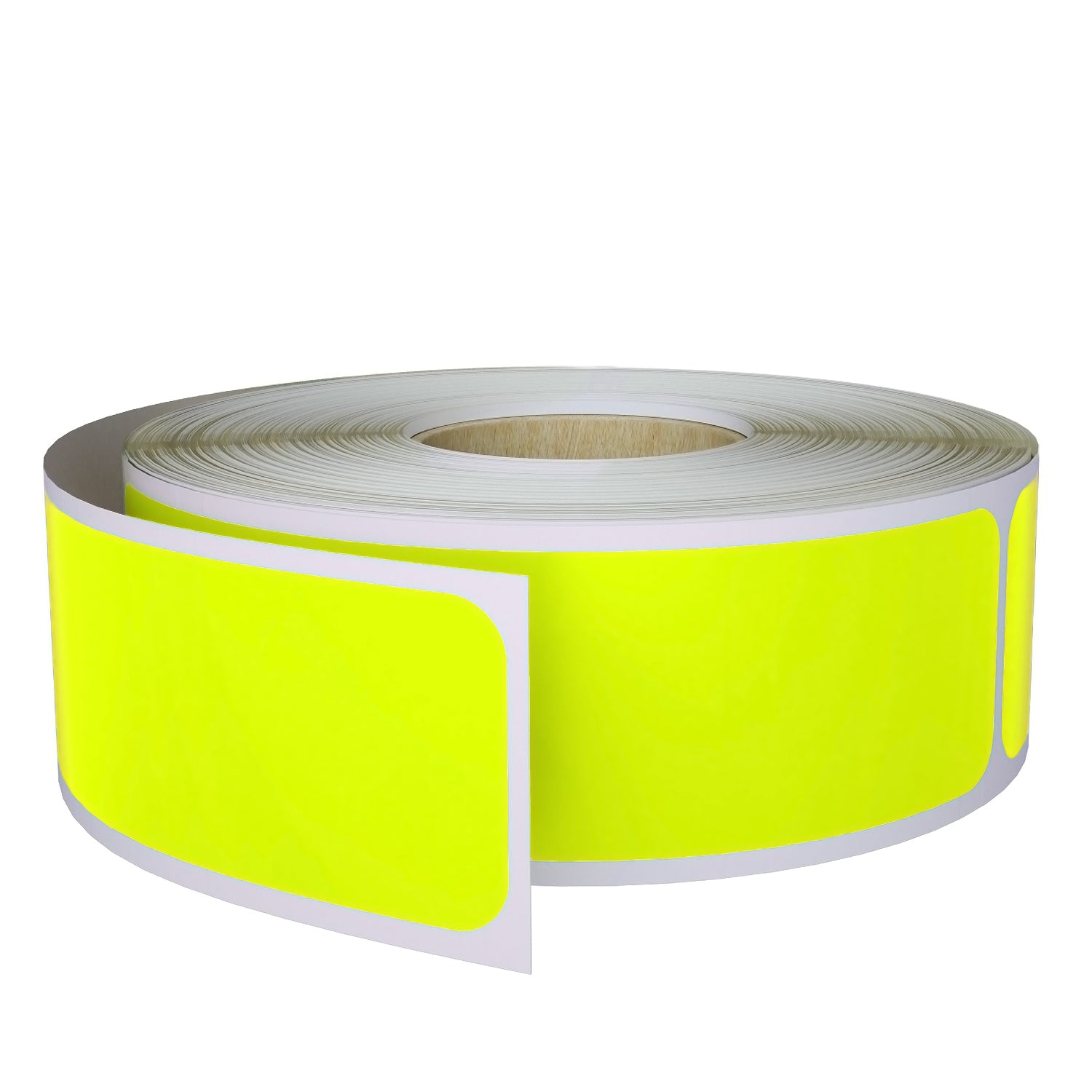 Rectangular Stickers 3x1 inch Label Rolls (75mm x 25mm) – Royal Green ...