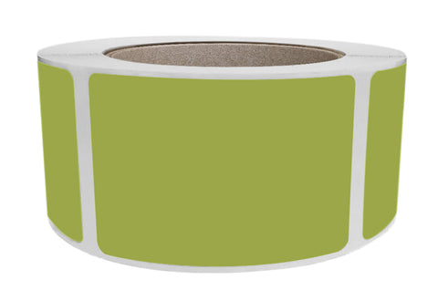 Rectangular Stickers 3x2 inch Label Rolls (76mm x 51mm)