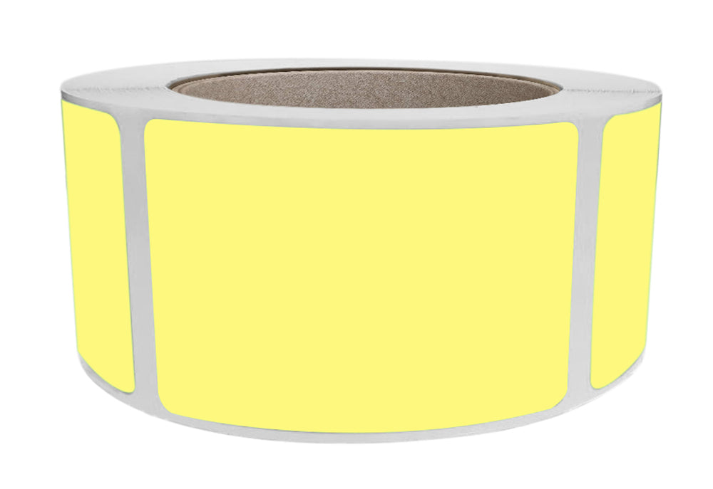 Rectangular Stickers 3x2 inch Label Rolls (76mm x 51mm) – Royal Green ...