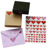 Valentines Day Colored Heart 3 Sizes Stickers