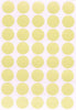 Dot stickers 11/16 inch Pastel colors 19mm