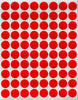 Dot Stickers ½” Red & Pink Color Coding Labels 13mm