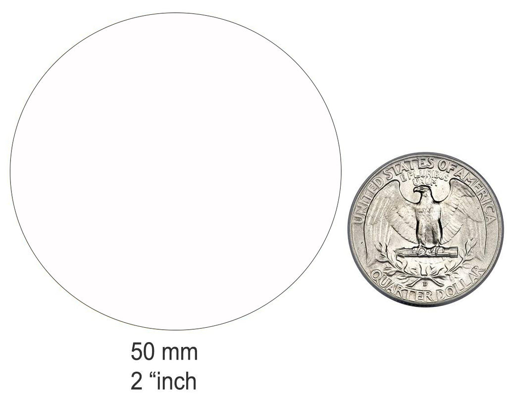 Round Sticker Sheets 2 Inch White Printable Labels – Royal Green Market