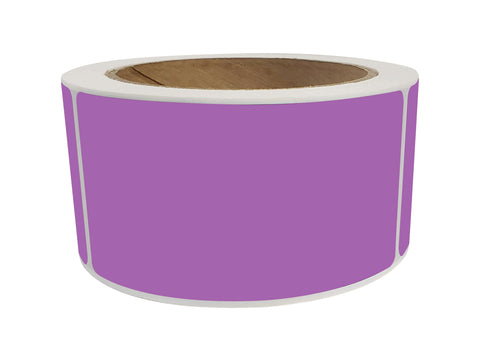 4x2 Rectangular Sticker Rectangular Stickers 4x2 inch Label Rolls (100mm x 51mm) – Royal Green ...