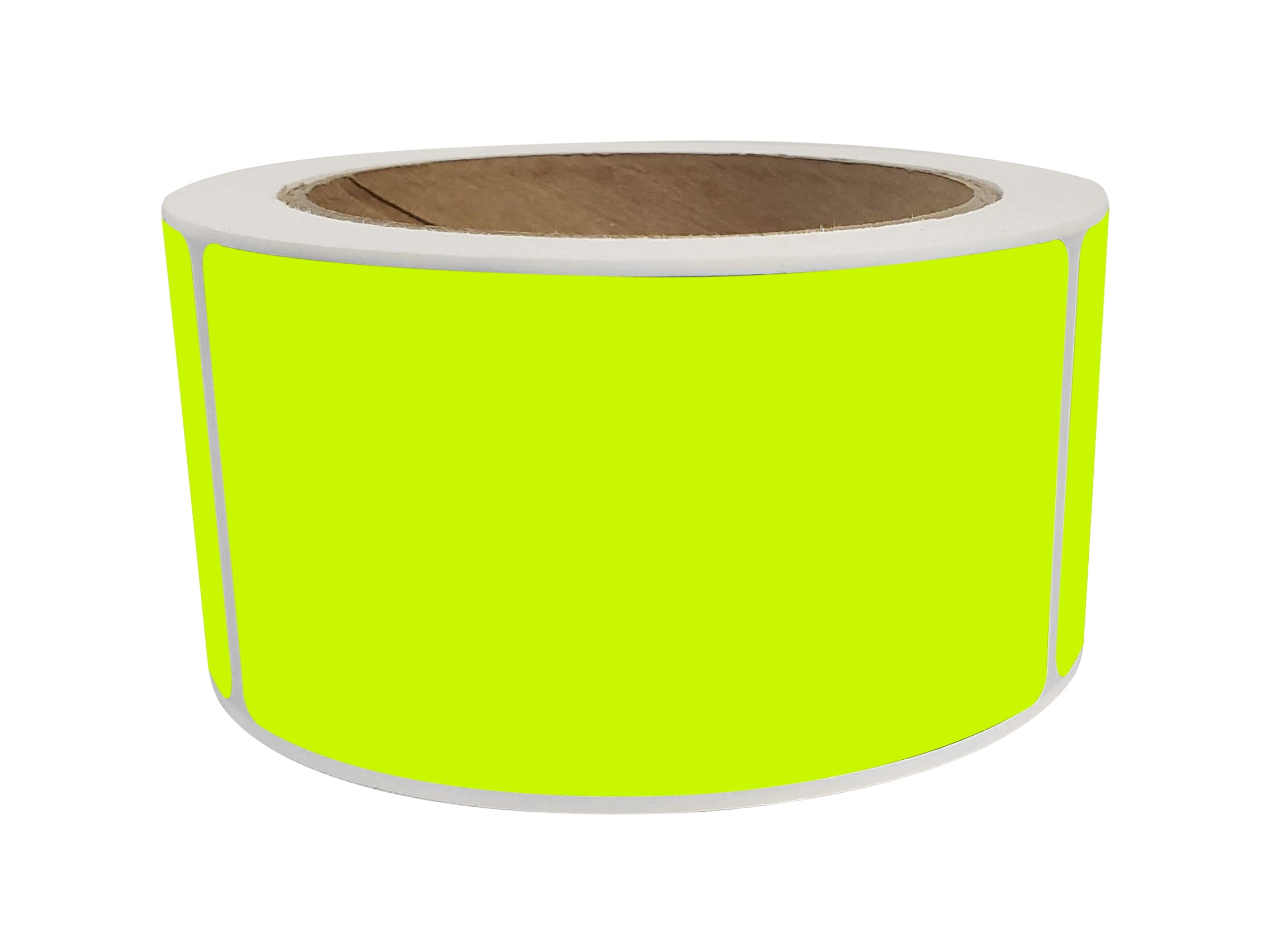 Rectangular Stickers 4x2 inch Label Rolls (100mm x 51mm) – Royal Green ...