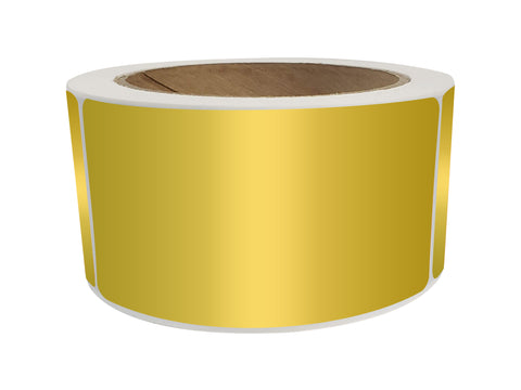 Rectangular Stickers 4x2 inch Label Rolls (100mm x 51mm) – Royal Green ...