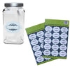 All-purpose Labels with Decorative Border. Great for Kitchen Organization, Freezer and Food Storage.