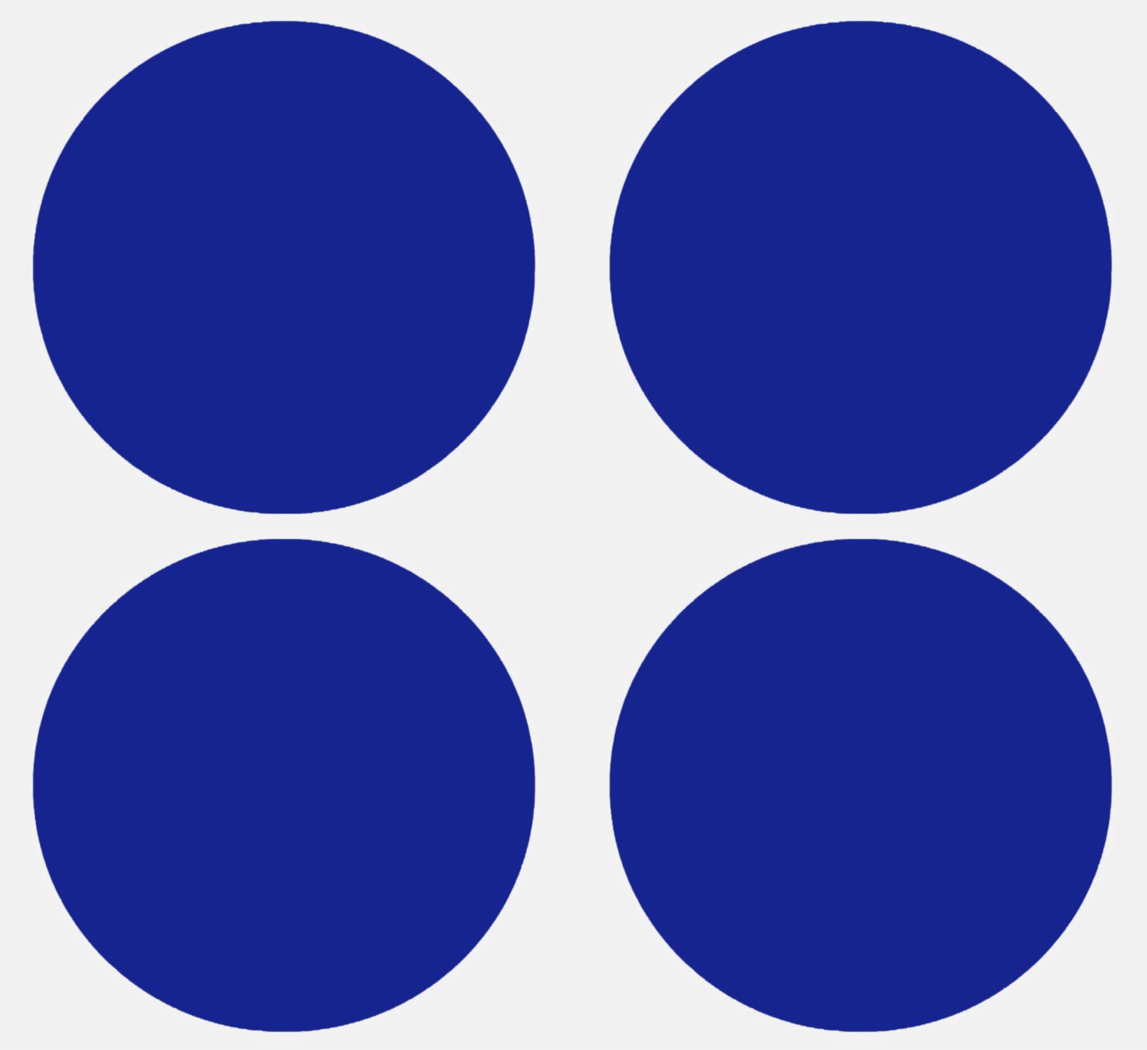 3 Inch Color Stickers Dot stickers 3 inch classic colors 75mm – Royal Green Market