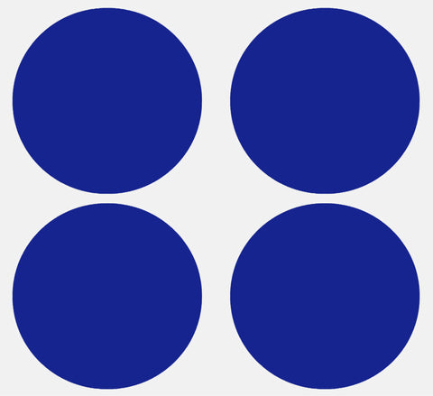 Dot stickers 3 inch classic colors 75mm