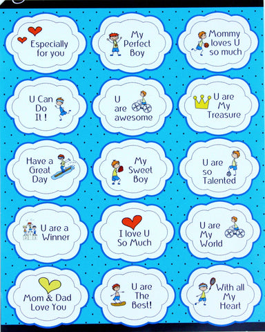 Everyday Positive Motivational Stickers - 15 Pack