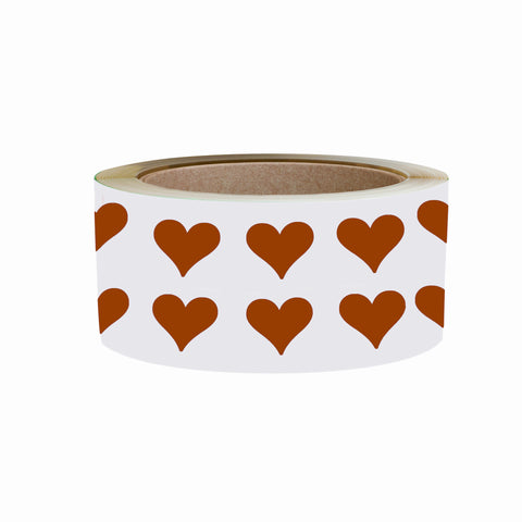 Heart Stickers 1/2 inch Label Rolls 13mm – Royal Green Market