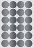 Dot stickers 1 inch Metallic colors 25mm