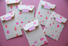 Rectangular stickers 1.57 x 0.75 inch Pastel colors 40mm x 19mm