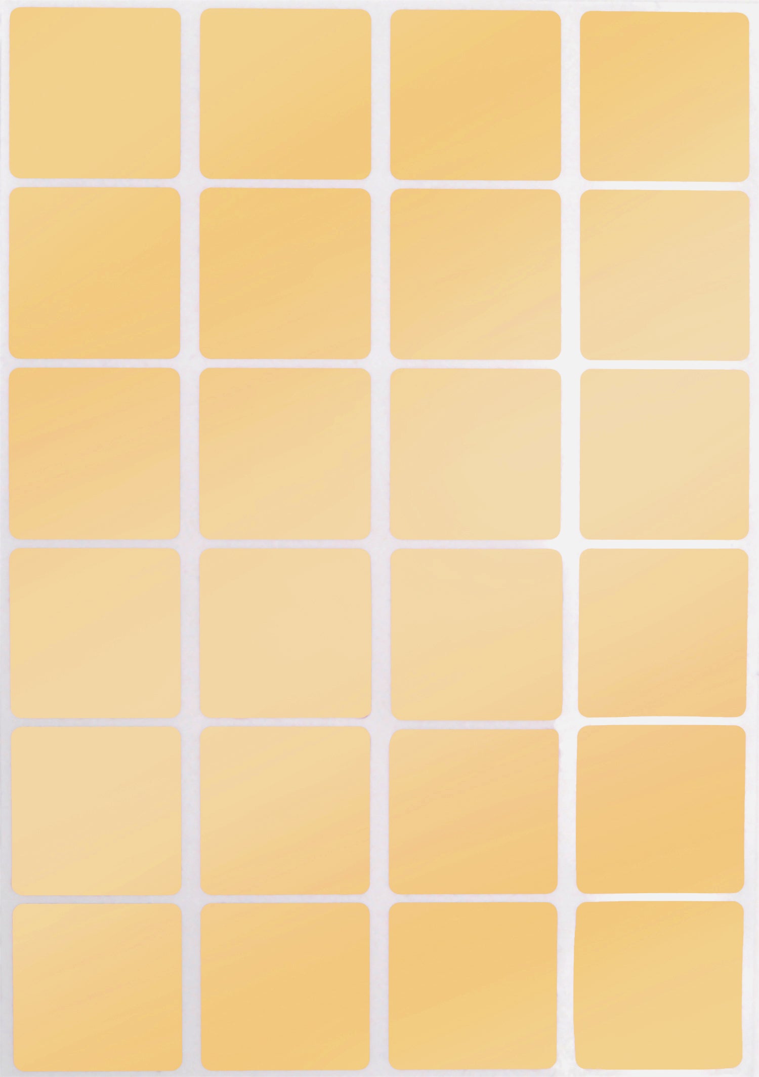 Color Sticker Square Square Stickers 1 x 1 inch Classic Colors 25mm x 25mm – Royal Green Market