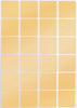 Square Stickers 1 x 1 inch Classic Colors 25mm x 25mm