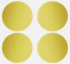 Metallic dot stickers 3 inch labels ( 75mm)