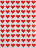 Valentines Day 1/2 Inch Heart Stickers 13mm