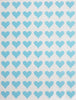 Color Heart Stickers 1/2" inch 13mm