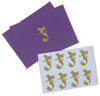 Mermaid Glitter Stickers 2 Inch For Party Supplies, Envelopes and Invitation Seals