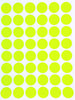 Dot stickers 11/16 inch Neon colors 17mm