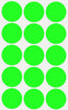 Dot stickers 1.25 inch Neon colors 30mm