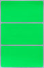 Rectangular stickers 4 x 2 inch Neon colors 102mm x 51mm