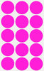Dot stickers 1.25 inch Neon colors 30mm