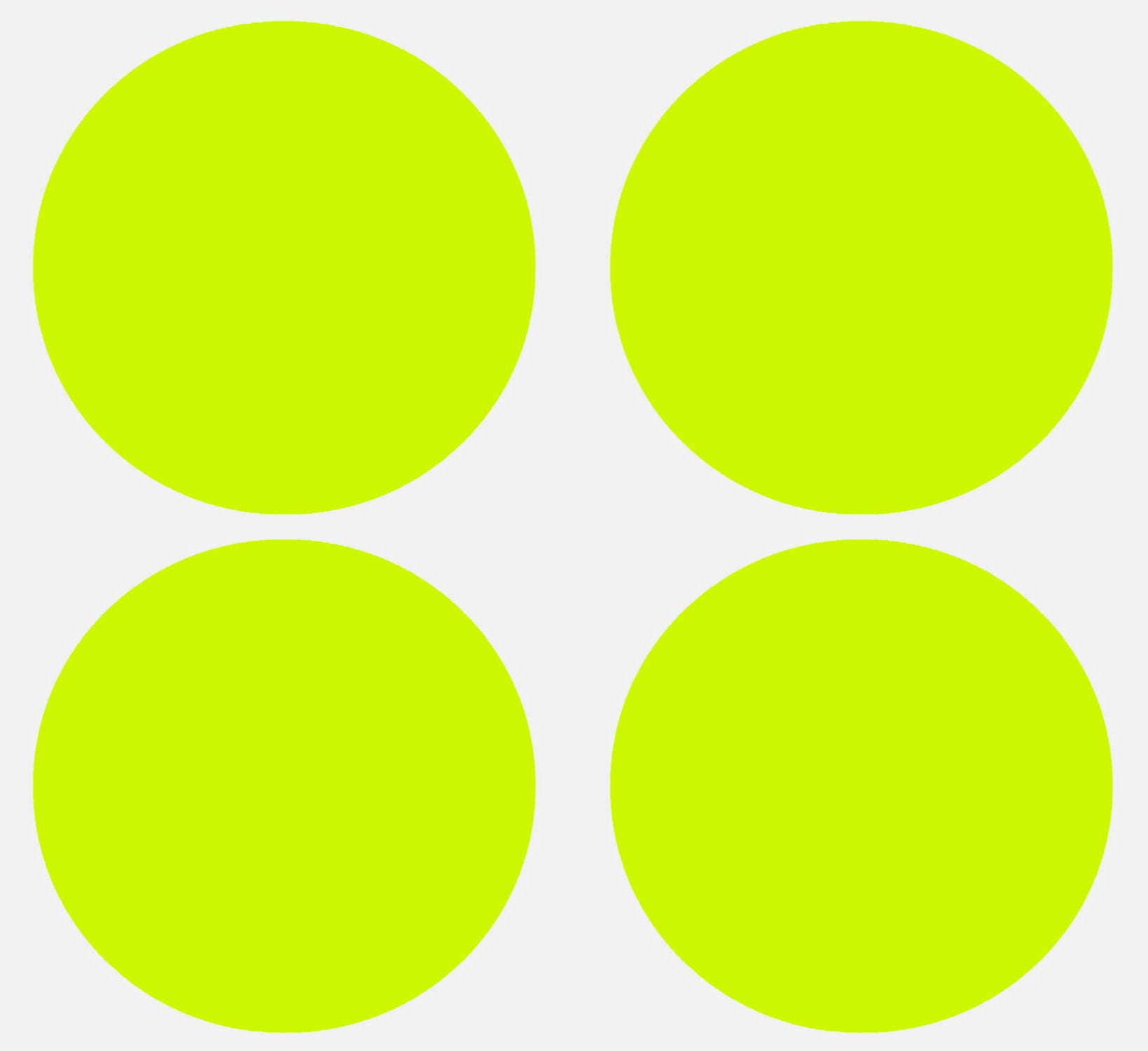 3 Inch Color Stickers Dot stickers 3 inch classic colors 75mm – Royal Green Market