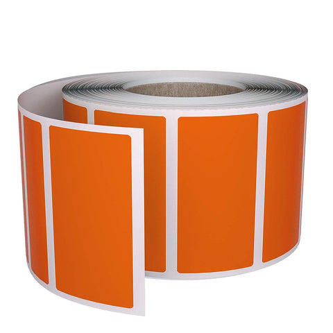Rectangular stickers rolls 1.57 x 0.75 inch Color coding labels 40mm x ...