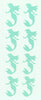 Mermaid Stickers 2 Inch For Arts And Crafts