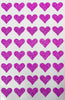 Heart Glitter Stickers 3/4"x 3/4"