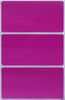 Rectangular stickers 4 x 2 inch classic colors 102mm x 51mm