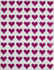 Valentines Day 1/2 Inch Heart Stickers 13mm
