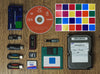 Color Coding Square 1x1 Labels Multicolor Pack