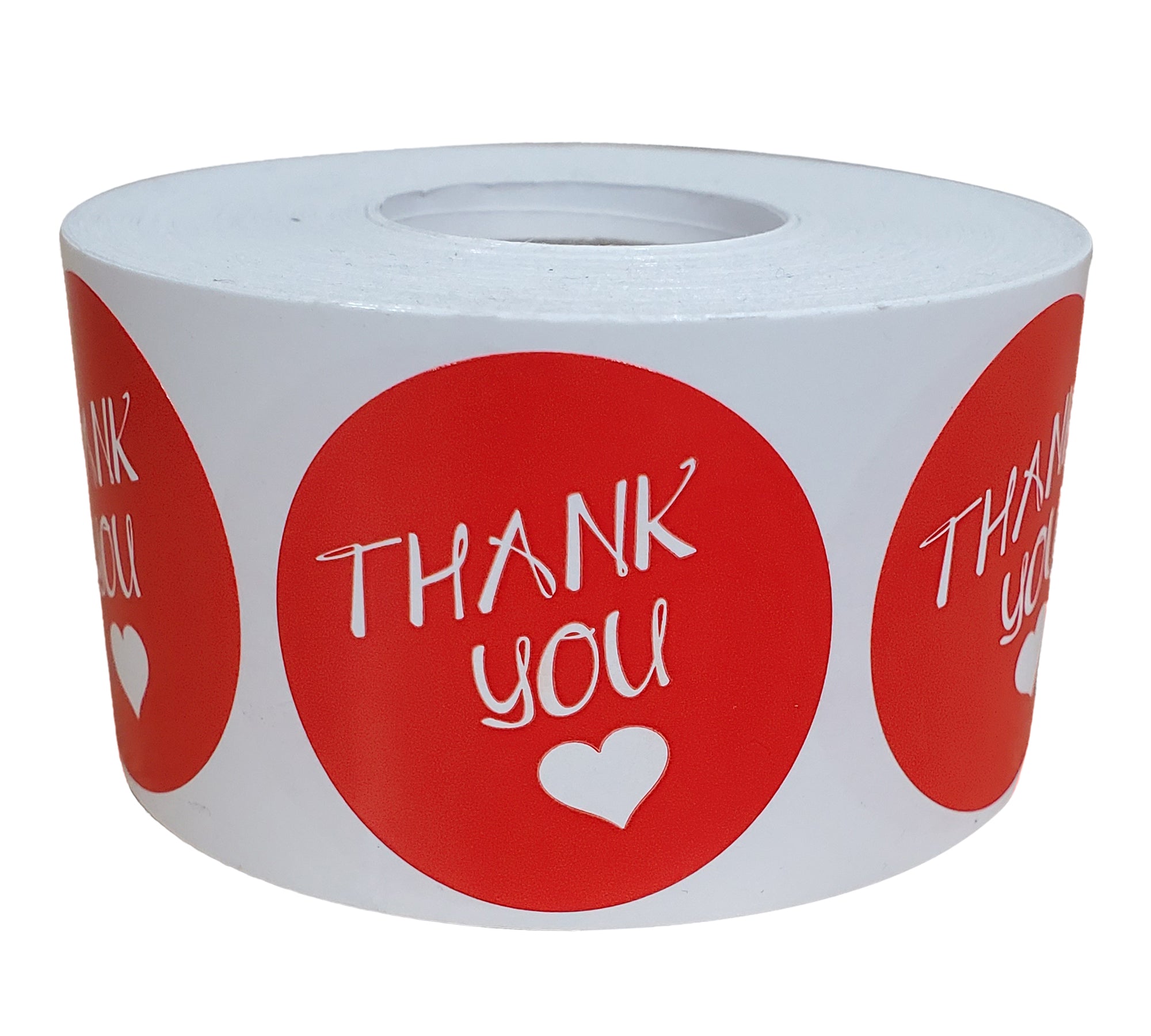 Thank You Stickers 1.5 inch Label Rolls 38mm – Royal Green Market