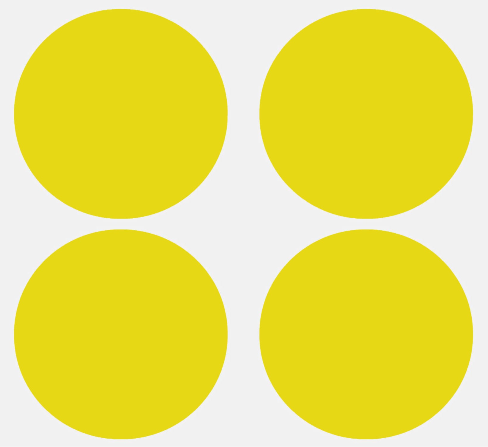 3 Inch Color Stickers Dot stickers 3 inch classic colors 75mm – Royal Green Market